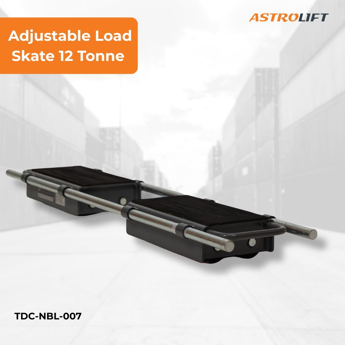 Buy Adjustable Load Skate 12 Tonne in Load Skates available at Astrolift NZ